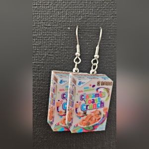 Cinnamon Toast Crunch  Cereal    Earings  New Without Tags